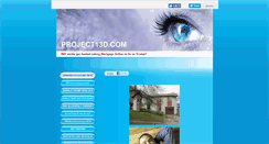 Desktop Screenshot of project13d.com